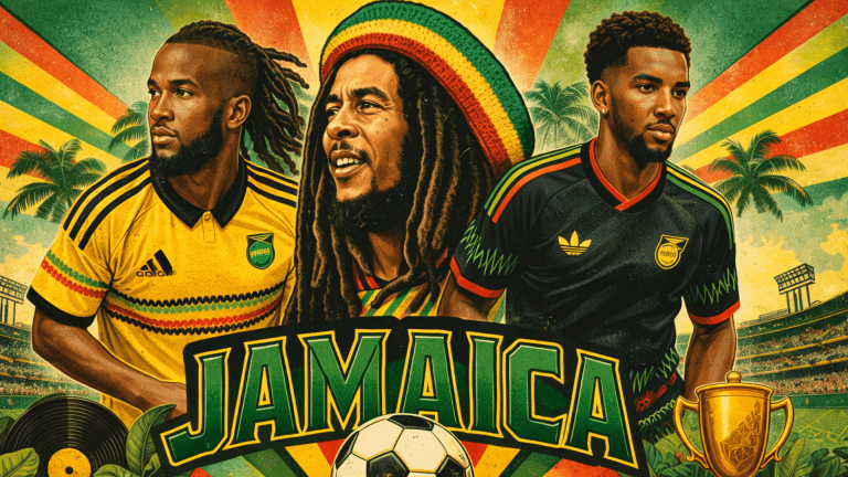 Jamaica Brings It On With Bob Marley-Inspired Jerseys for 2026 FIFA World Cup