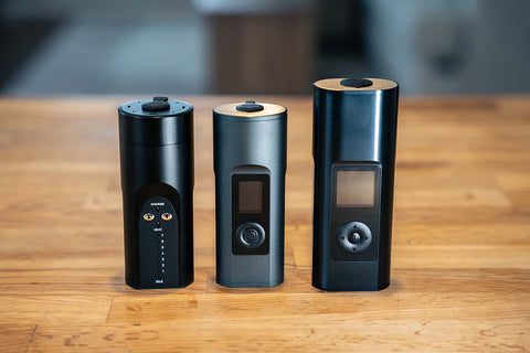 Arizer Solo 3 v2 Review Original Solo, Solo 2, and Solo 3 v2 Side by Side Comparison