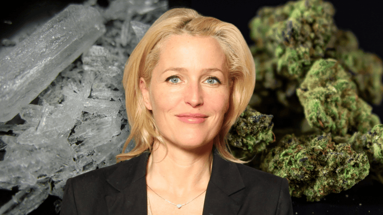 Gillian Anderson Opens Up About Drugs: Meth, a School Arrest, and a Bad Weed Trip