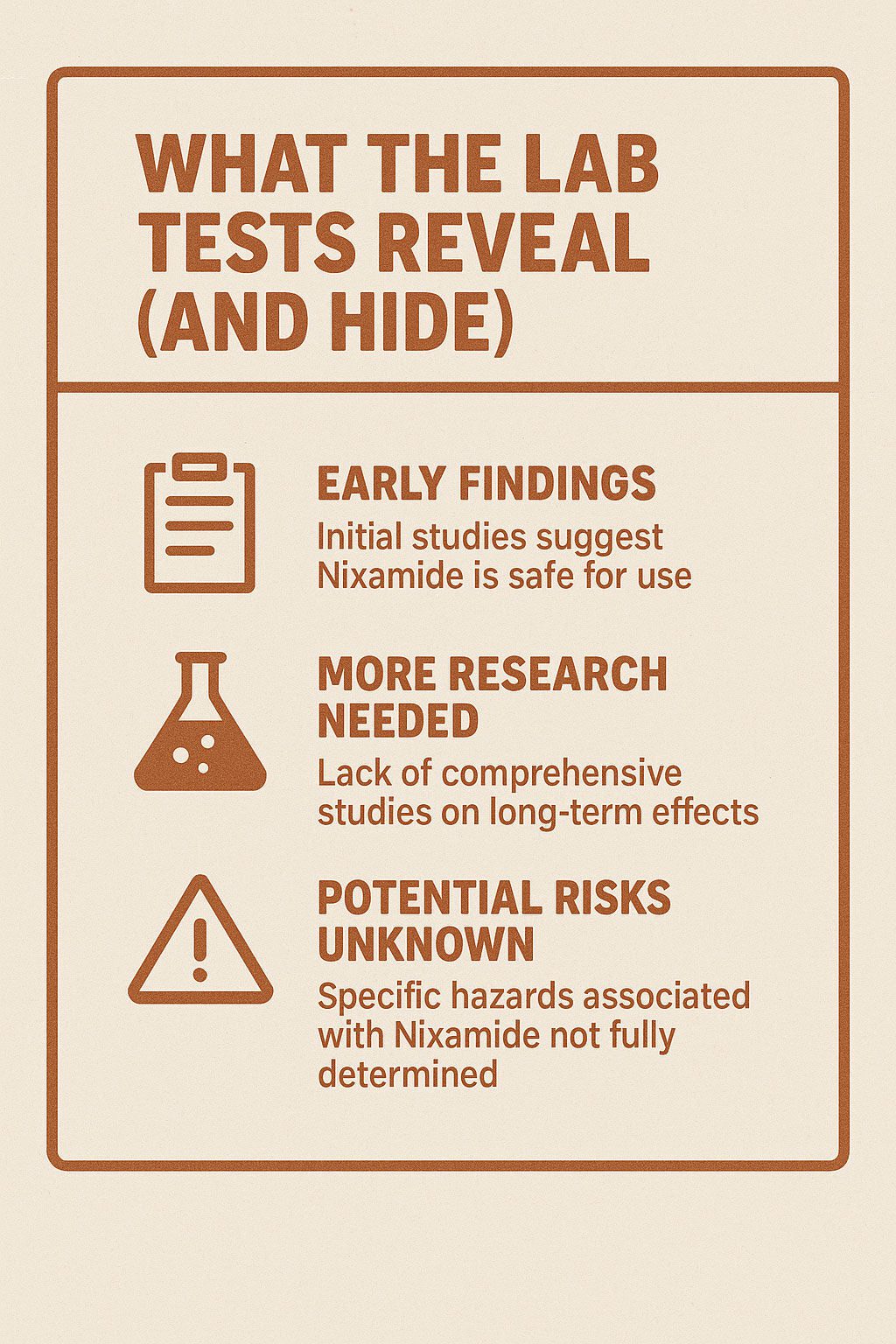 What the Lab Test Reveal (and Hide) Infographic | Ruthless Vapor